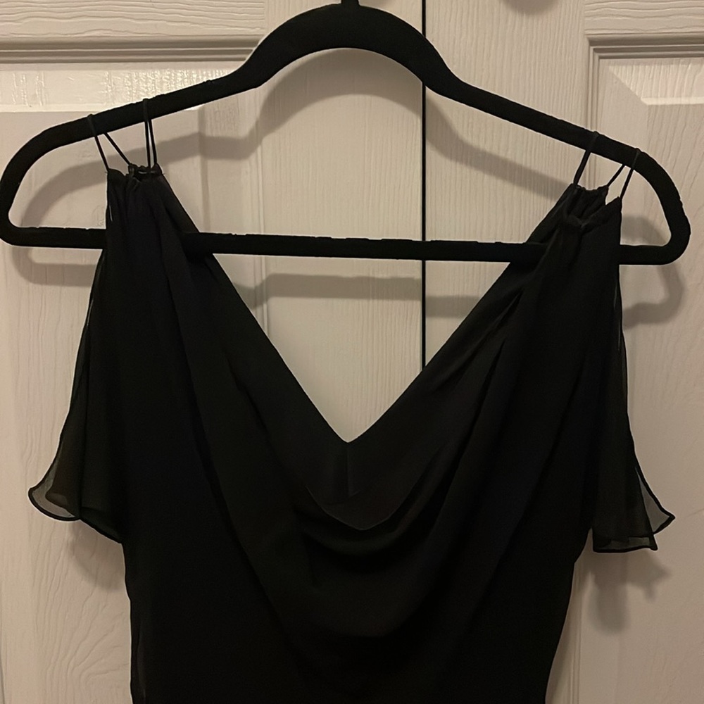 Elegant Tufi Duek Black Silk Dress - Picture 7 of 7